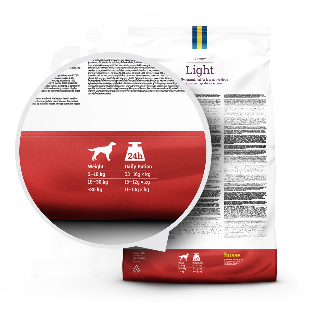 Sensitive Light | Glutenfri tørrfôr med moderat energiinnhold for optimal vektkontroll