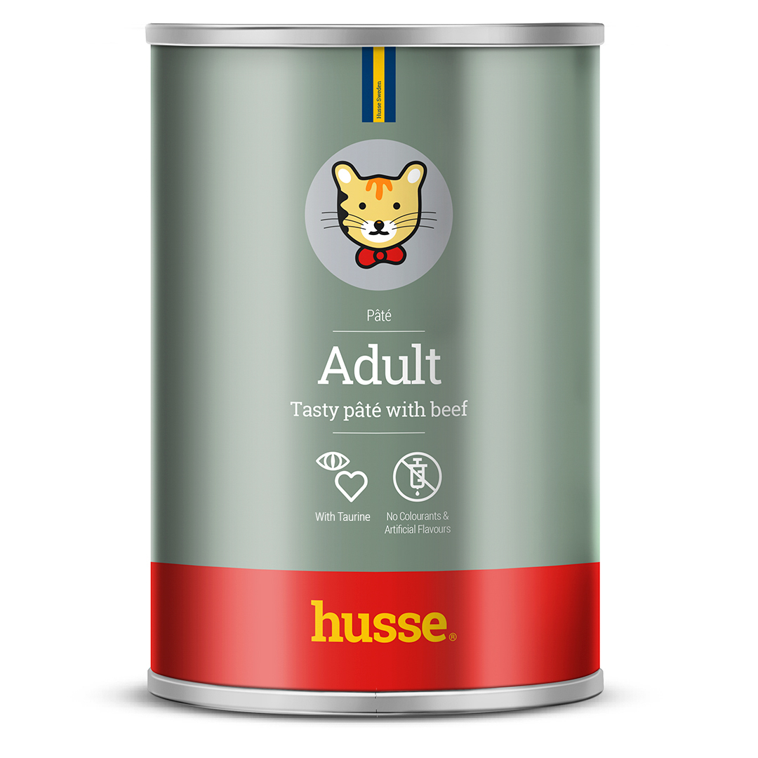 Adult pâté, 400 g | Balansert måltid tilsatt taurin