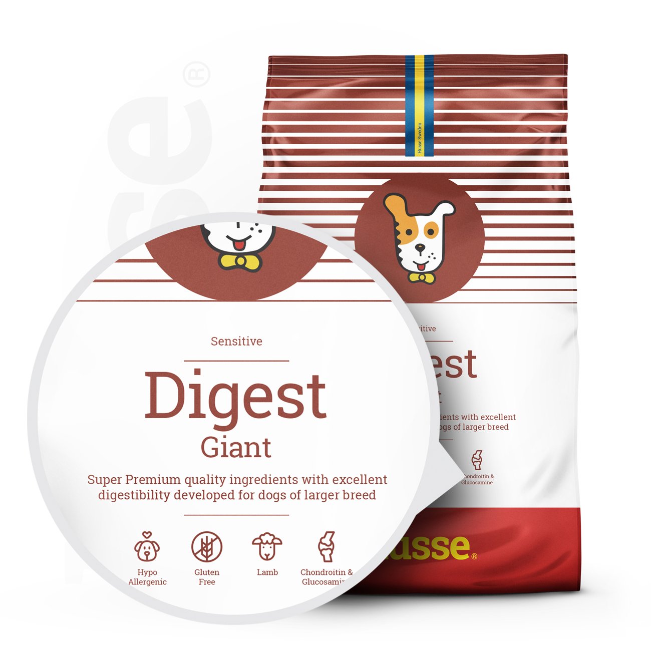 Sensitive Digest Giant | Hypoallergenisk og glutenfri
