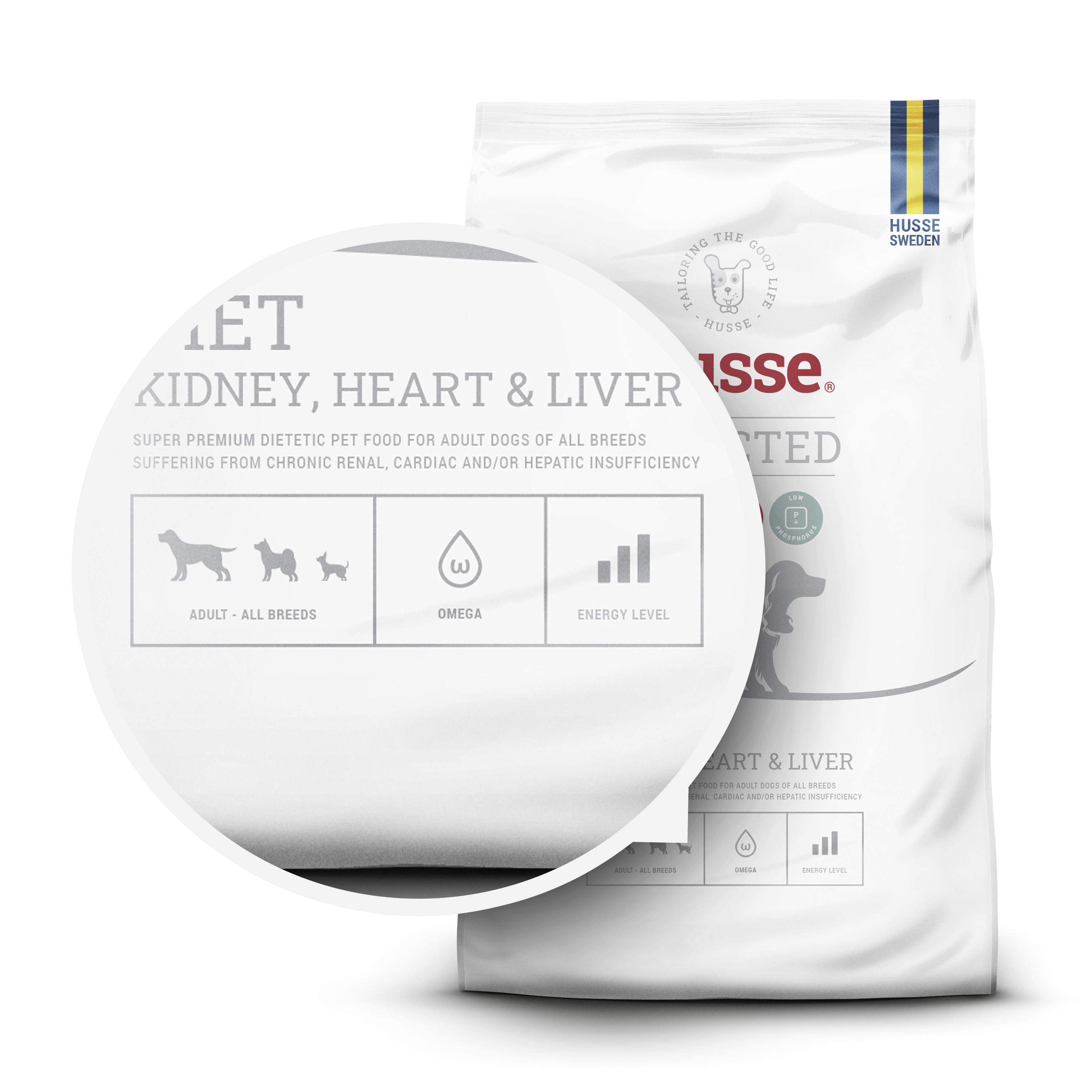 Diet Kidney, Heart & Liver 7 kg | Veterinærformel for å støtte nyrer, hjerte og lever