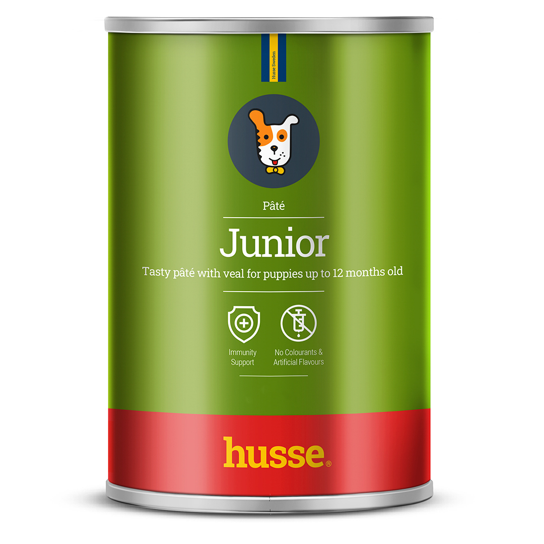 Junior Pâté | Balansert måltid med kalvekjøtt og tørket ginseng