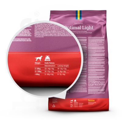 Optimal Light | Tørrfôr med moderat energiinnhold for optimal vektkontroll