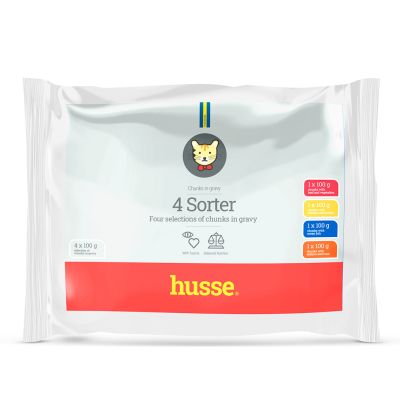 4 Sorter | Fire ulike smaker i saus