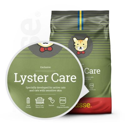 Exclusive Lyster Care | Tilpasset aktive katter og katter med sensitiv hud og pels